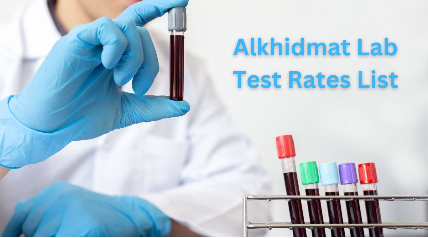 Alkhidmat Lab Test Rates List